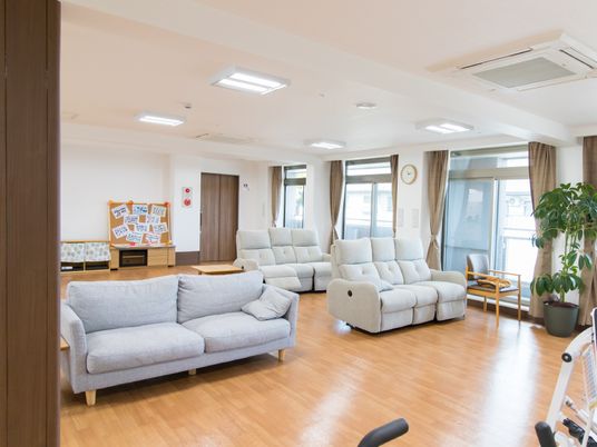 明るいリラックススペース