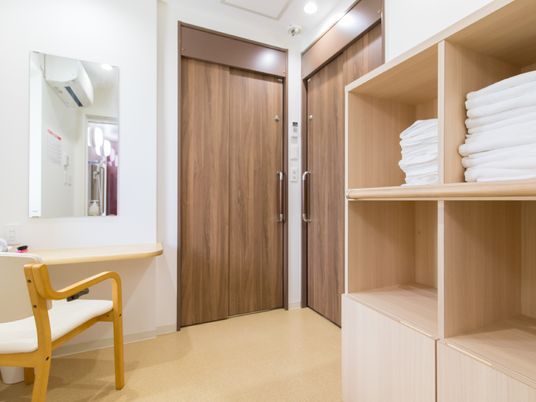 清潔な居室の一角