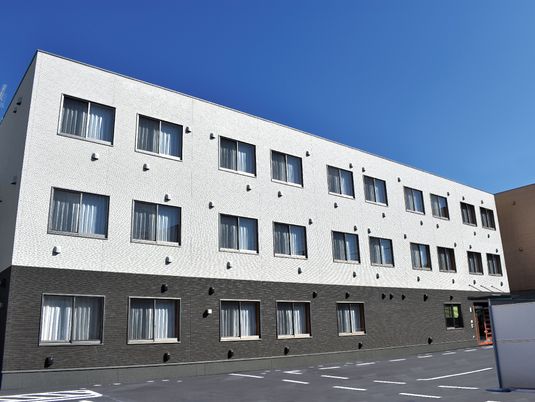 清潔感ある建物の外観