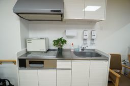 清潔なキッチンコーナー