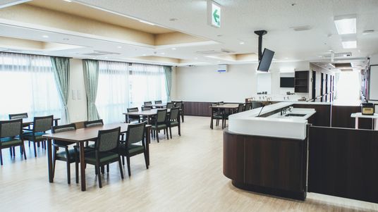 広々としたエントランス