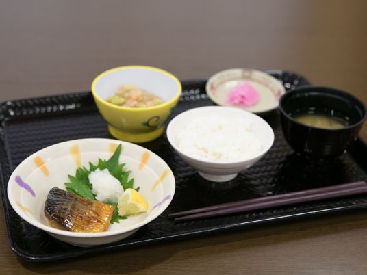和食の朝食セット