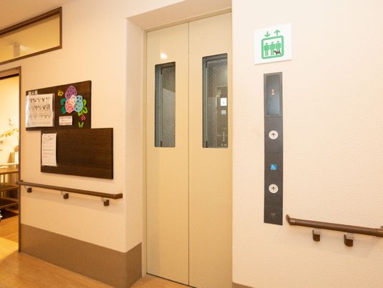 エレベーターホールの様子