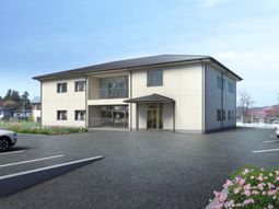 明るい外観の建物