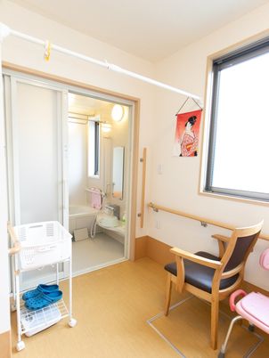 居室の明るい一角