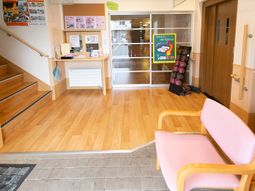 明るいエントランス