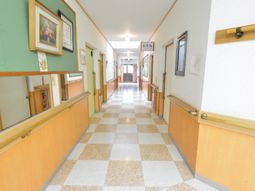清潔な廊下の様子