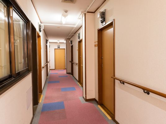 清潔感のある廊下