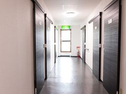 清潔な廊下の様子