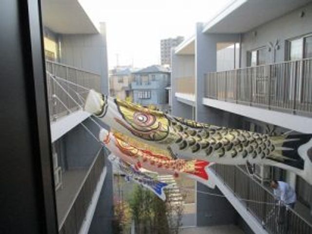 屋外ベランダの様子