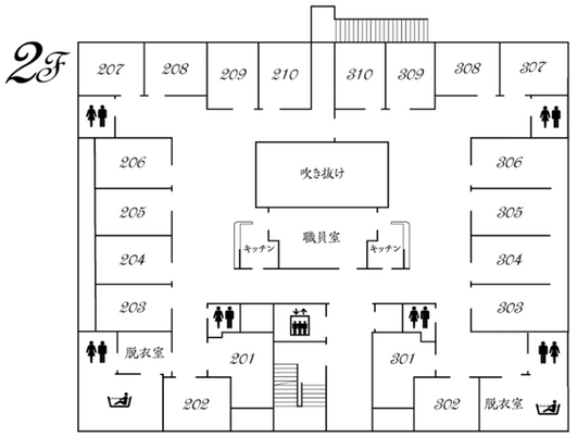 階の見取り図