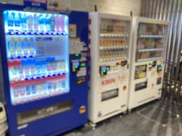 自動販売機のスペース