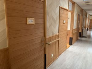 温かみのある廊下