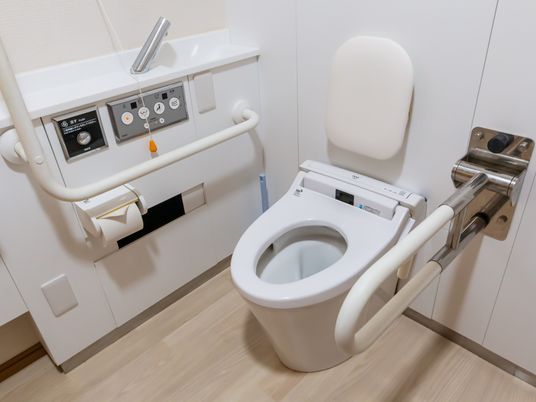 バリアフリーのトイレ