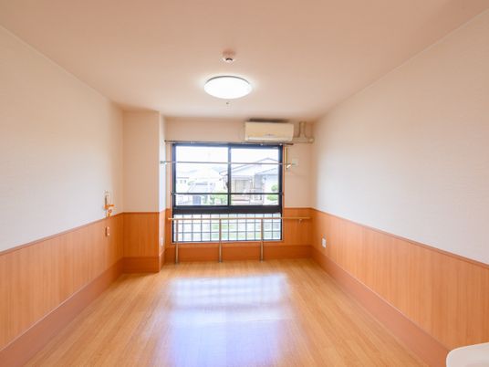 明るい空間の居室