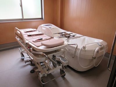 清潔な浴室の設備