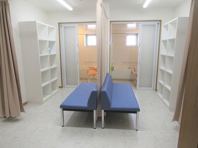 整理されたトレーニングルーム