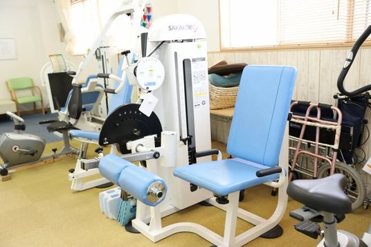 機能訓練機器の様子  