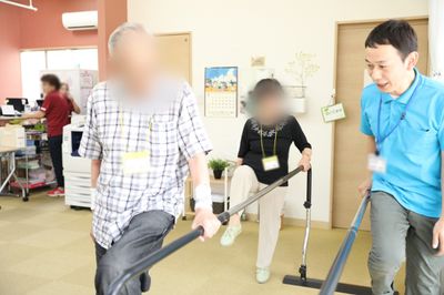 バランス訓練の室内