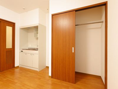 清潔な居室の一角