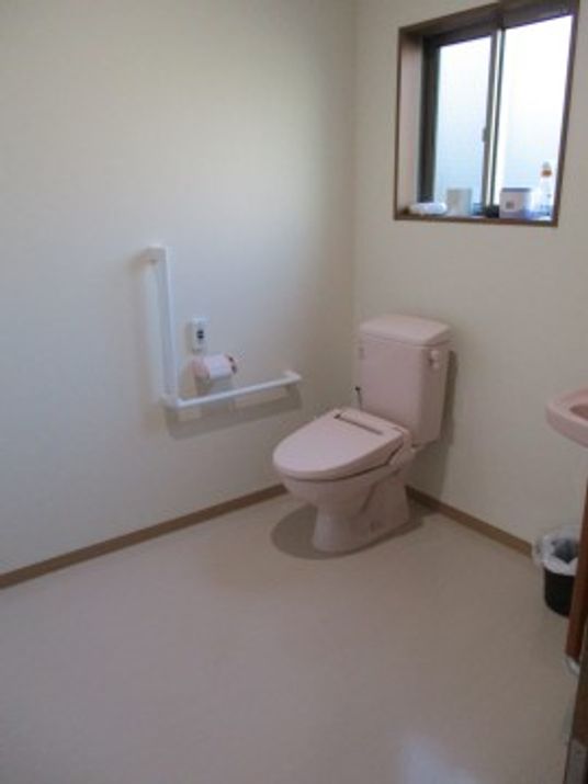 清潔なトイレスペース