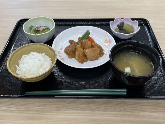 和食風のバランスの良い食事