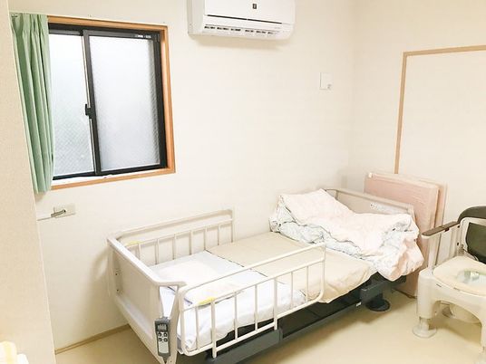 清潔感ある居室の一角
