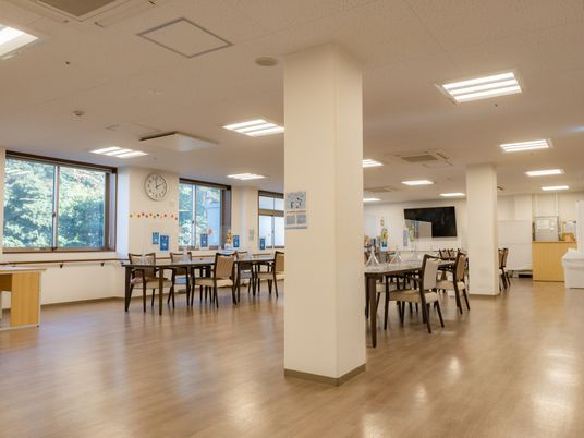 ダイニングエリアの一角