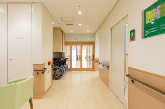 広い廊下
