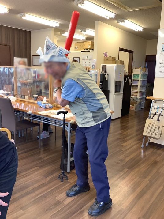 和やかな室内