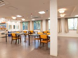 明るいダイニング空間