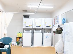 整然と並ぶ洗濯機