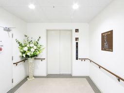 清潔なエレベーターホール