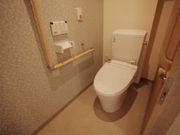 安全設備完備トイレ