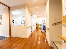 清潔な廊下の様子