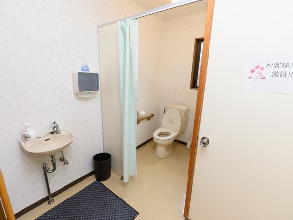 清潔感のあるトイレ空間