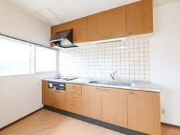 整備されたキッチン空間