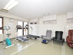 運動器具が整った空間