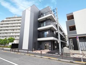 モダンな外観の施設  