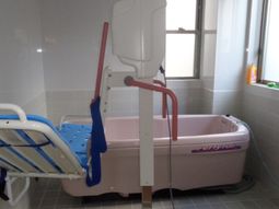 バリアフリーバス設備