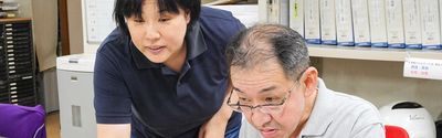 スタッフミーティングの様子