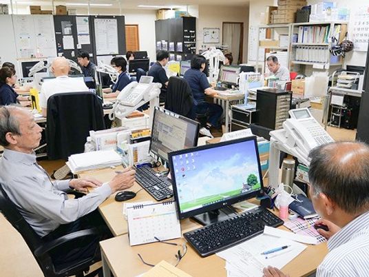 スタッフの様子