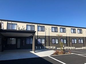 新しい施設の外観