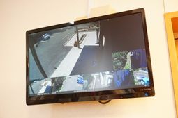 監視モニターの様子