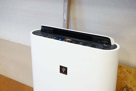 空気清浄器が稼働中