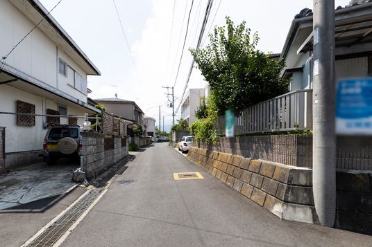 閑静な街並み