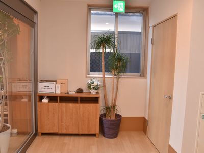 清潔感のある玄関エリア