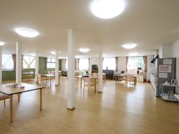 広々とした共有スペース