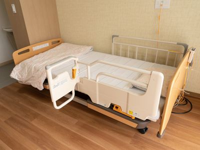 調整可能なベッドの機能室