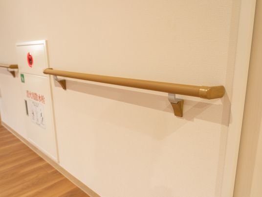廊下の手すり